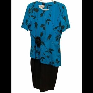 Elizabeth Simon Dress Size 12 Vintage